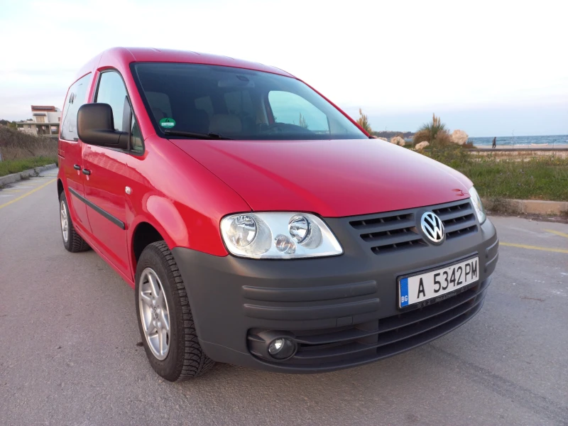 VW Caddy 2. 0i Life Eco Fuel, снимка 1 - Автомобили и джипове - 48456780