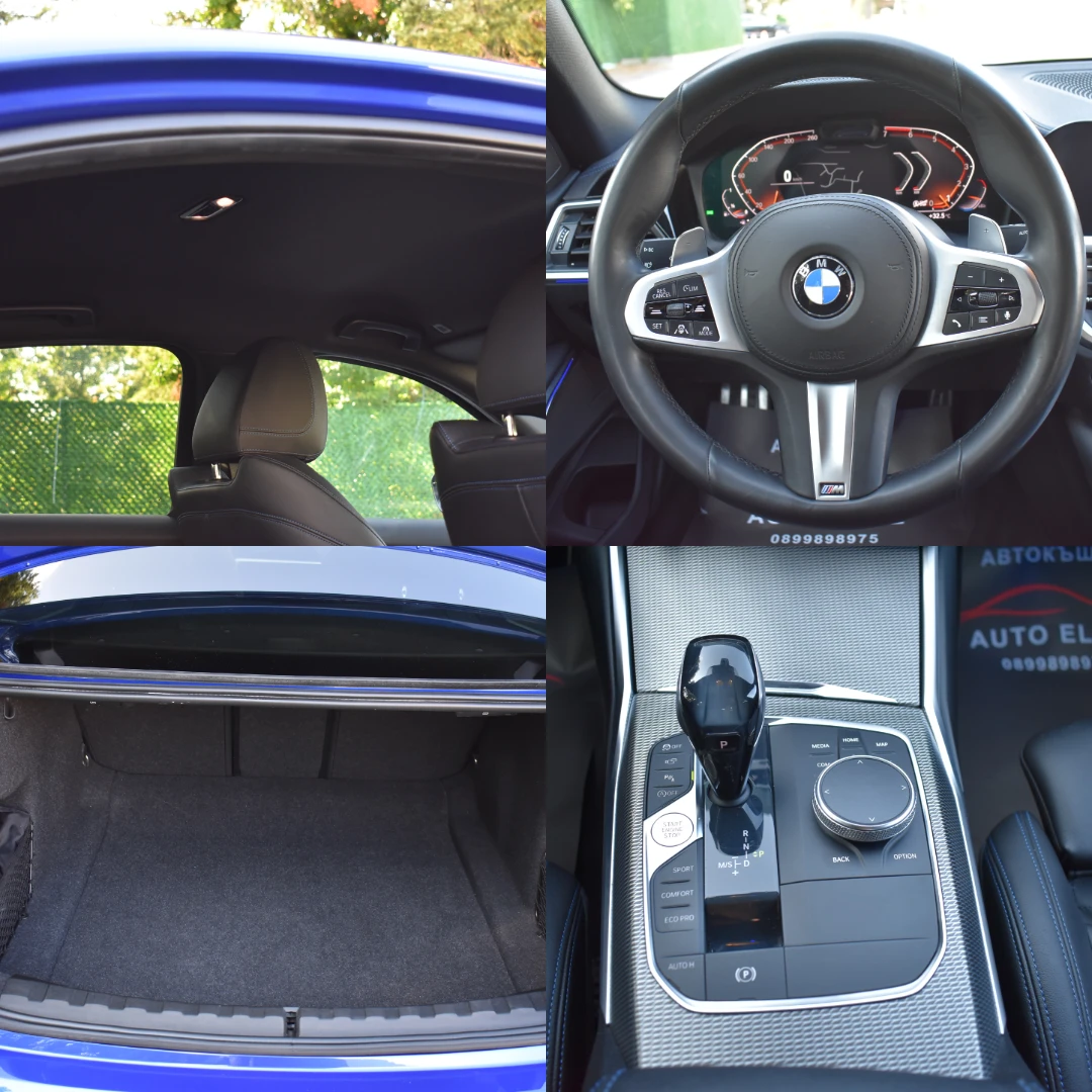 BMW 330 M-SPORT/LAZER/HUD/360kamera/HARMAN/УНИКАЛНО!!!, снимка 11 - Автомобили и джипове - 55003601