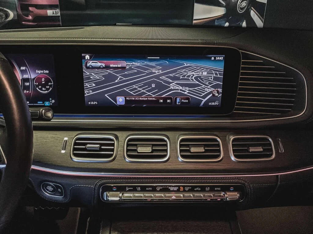 Mercedes-Benz GLE 350 4MATIC * NAVI * LED * CAMERA * BURMESTER * ПОДГРЕВ, снимка 14 - Автомобили и джипове - 53768100