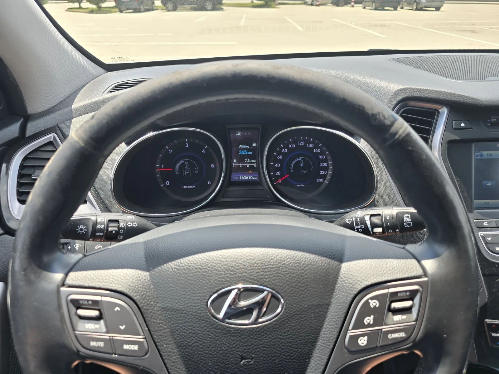 Hyundai Santa fe 2.2 CRDI/197HP/ PANORAMA, снимка 7 - Автомобили и джипове - 55069955