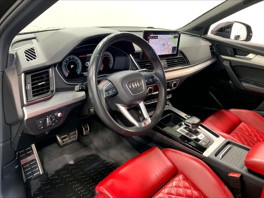 Audi SQ5 2021* MATRIX* DIS* BLACK OPT* B&O* PANO* КРАЙНА ЦЕ, снимка 7 - Автомобили и джипове - 56046525