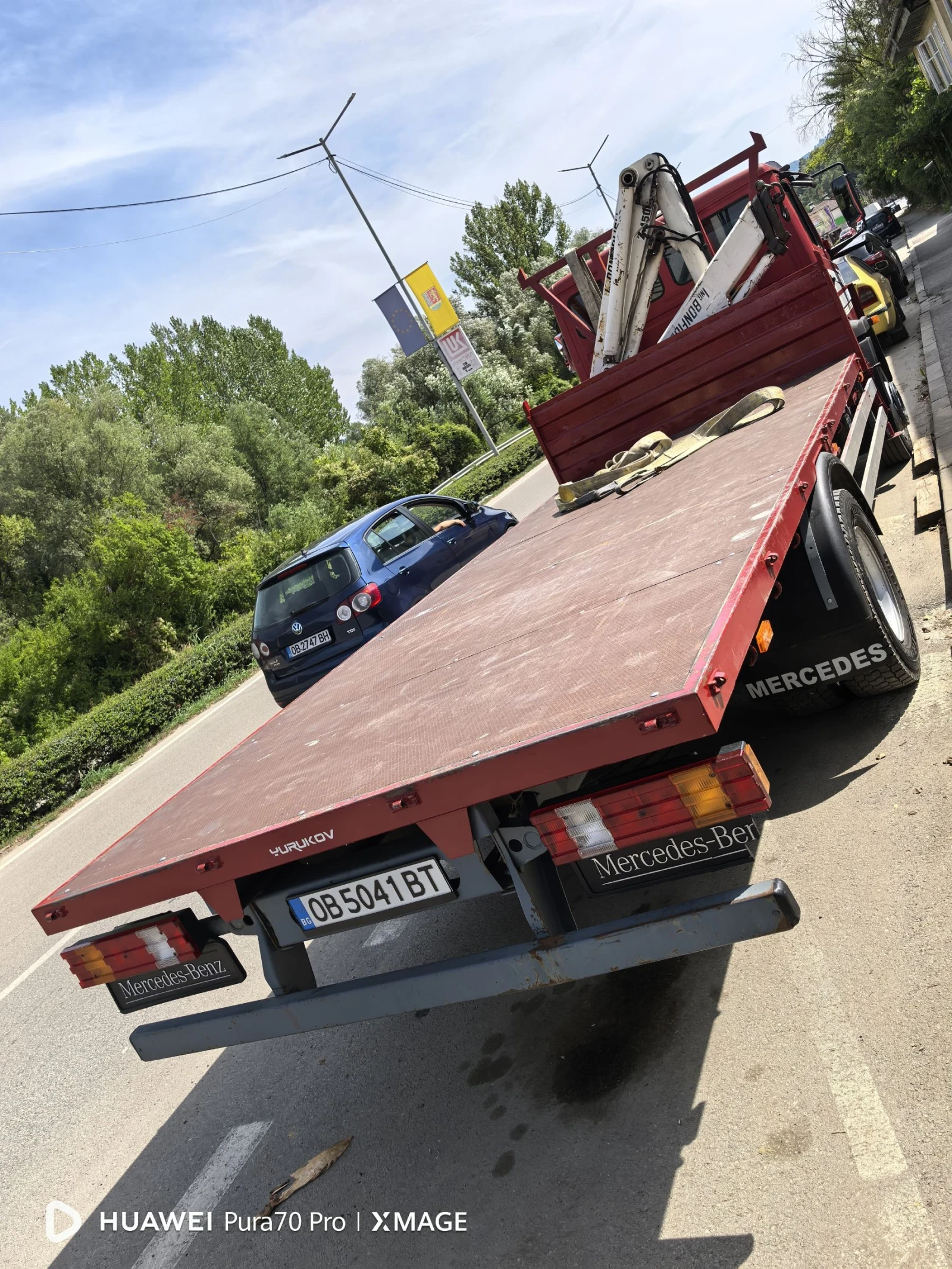 Mercedes-Benz 1117 С кран  - изображение 4