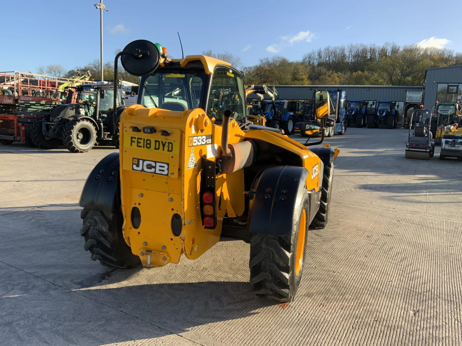 Телескопични товарачи JCB 533-105, снимка 4 - Индустриална техника - 53947886