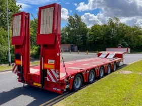 Полуремарке Kaessbohrer Налично; K.SLA 5; 5-оси; двойни хидравлични рампи, снимка 3