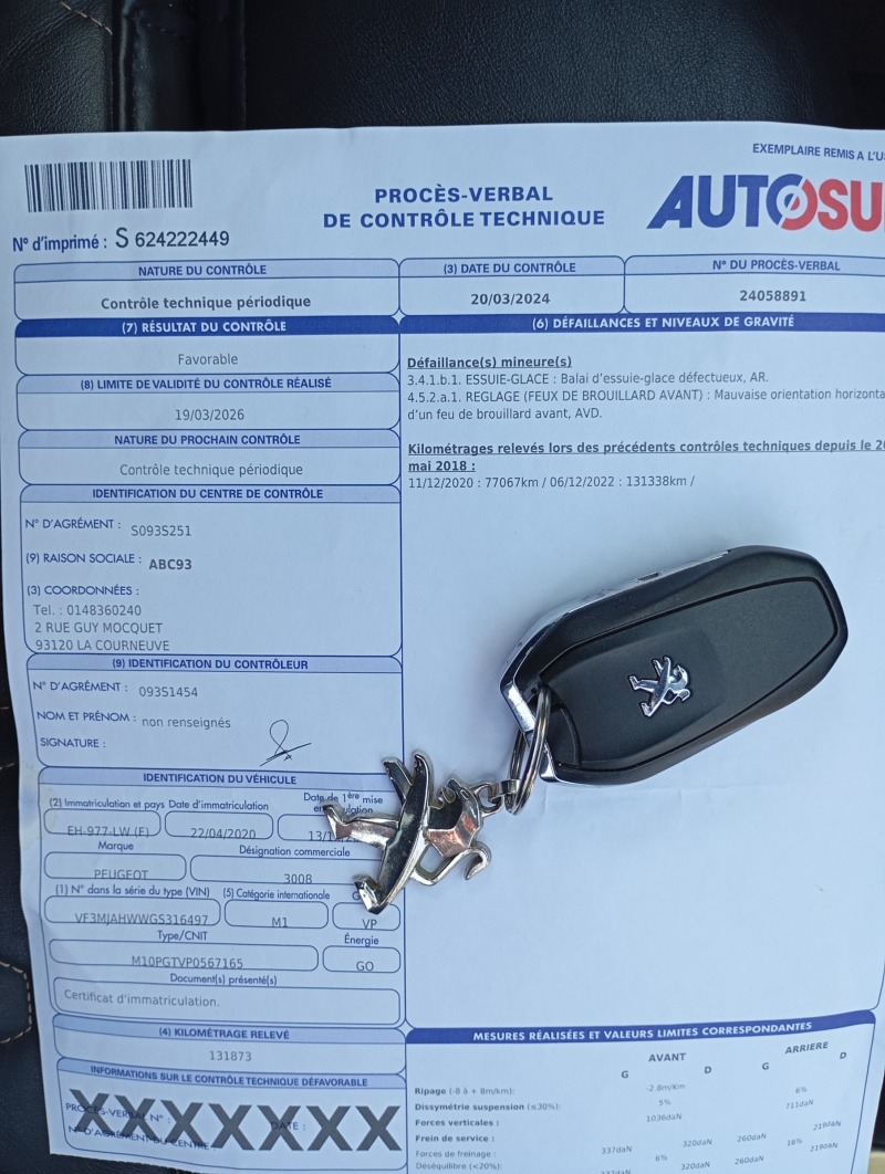 Peugeot 3008 2.0* GT.LINE* 180PS* МАСАЖ* КАМЕРА FULL , снимка 15 - Автомобили и джипове - 46131931