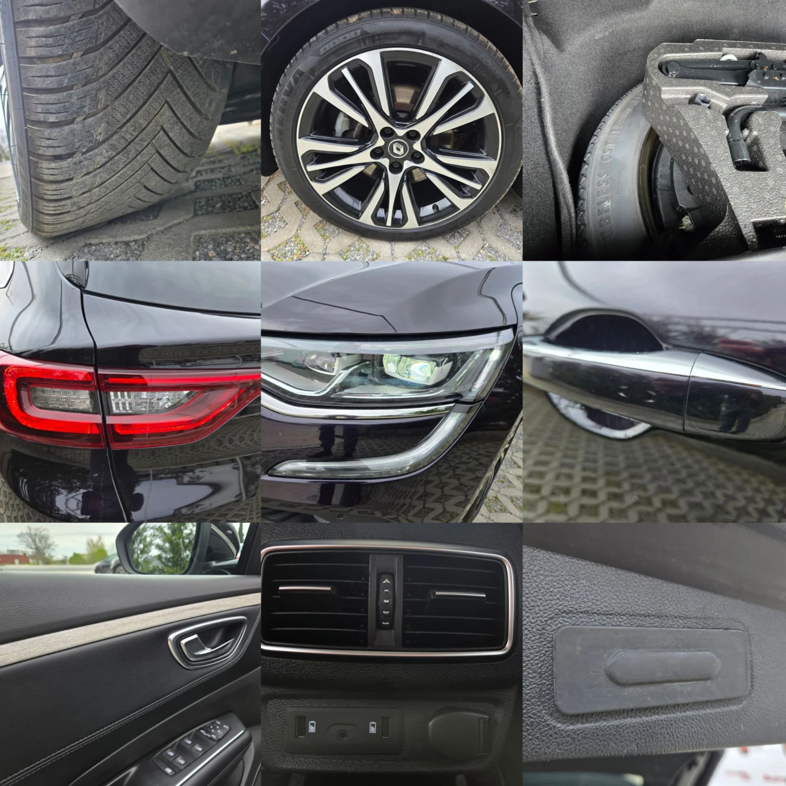 Renault Talisman 1.6DCI-160кс= АВТОМАТ= 4CONTROL= INTIALE= 158.000k, снимка 17 - Автомобили и джипове - 54195153
