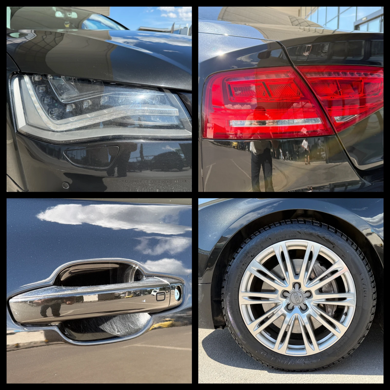 Audi A8 6 МЕСЕЦА ГАРАНЦИЯ/4.2TDI 351к.с. Всички Екстри, снимка 8 - Автомобили и джипове - 54958252