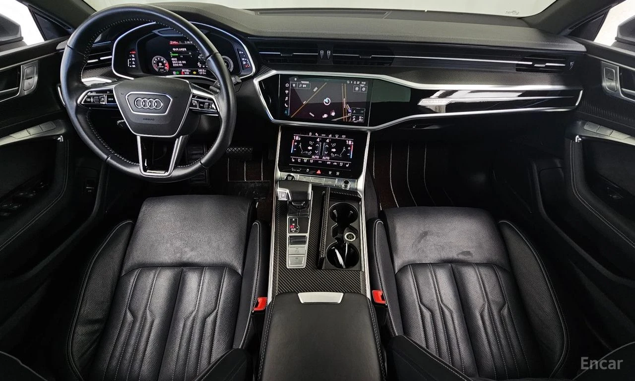 Audi A7 55TFSI* MATRIX* S* LINE* ОБДУХВАНЕ* ДИСТРОНИК* , снимка 7 - Автомобили и джипове - 55962334