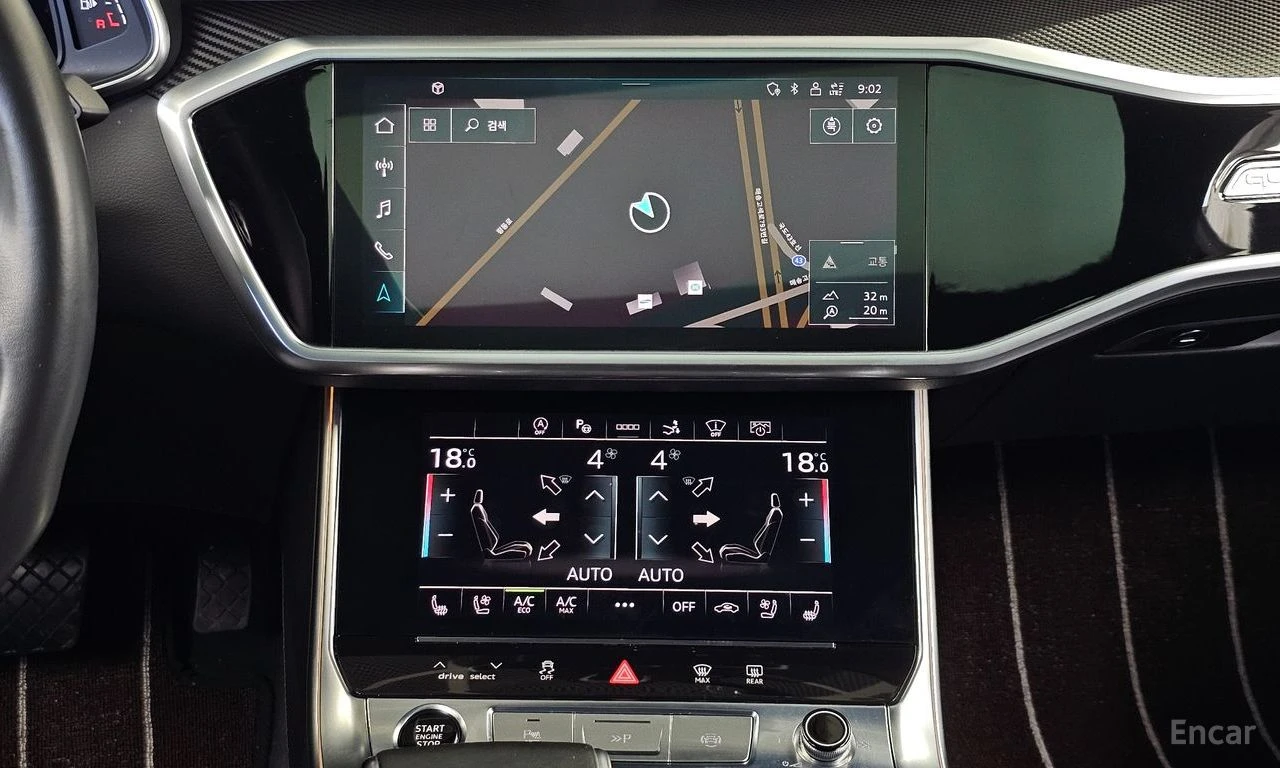 Audi A7 55TFSI* MATRIX* S* LINE* ОБДУХВАНЕ* ДИСТРОНИК* , снимка 10 - Автомобили и джипове - 55962334