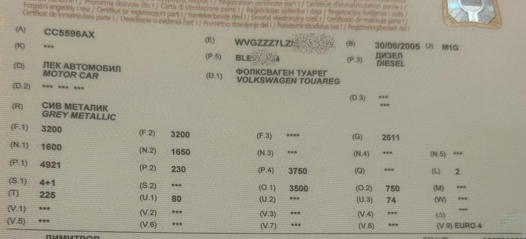 VW Touareg 5.0 offroad, снимка 10 - Автомобили и джипове - 55212210