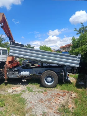 Mercedes-Benz 1722 Самосвал с кран, снимка 9