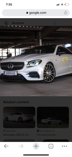 Обява за продажба на Mercedes-Benz E 43 AMG 53 амг 4 матик ~11 лв. - изображение 1