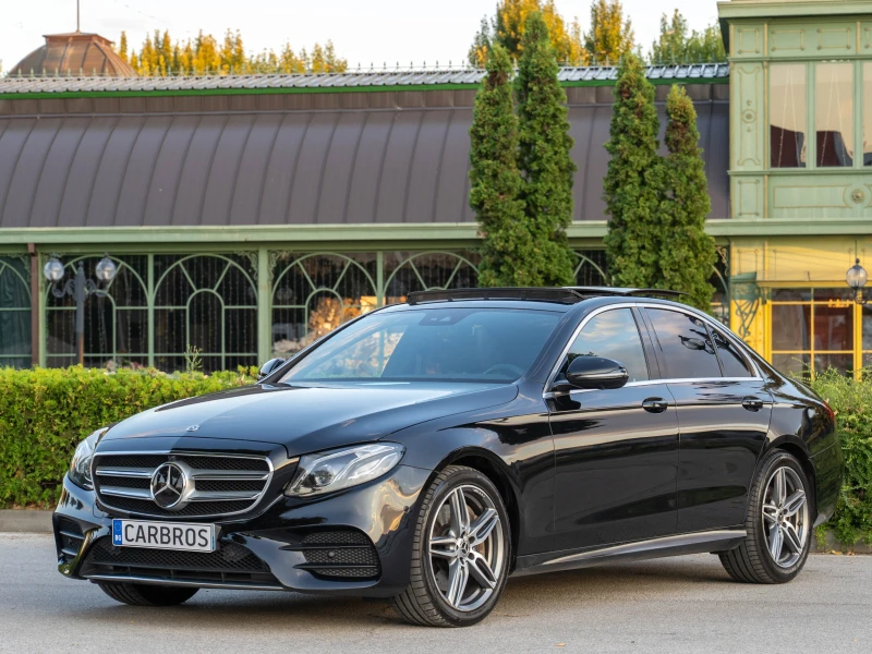 Mercedes-Benz E 350 AMG Panorama Widescreen 360 градуса камери, снимка 3 - Автомобили и джипове - 51538242