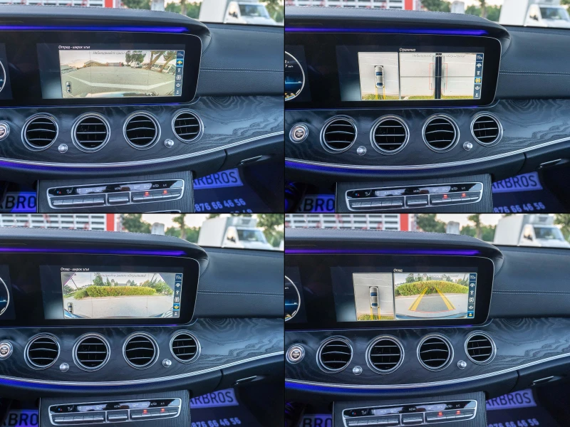 Mercedes-Benz E 350 AMG Panorama Widescreen 360 градуса камери, снимка 15 - Автомобили и джипове - 51538242