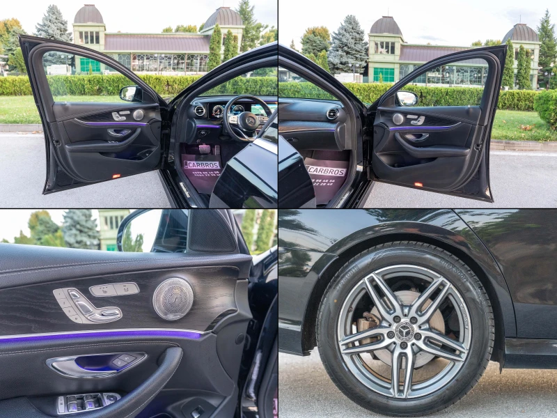 Mercedes-Benz E 350 AMG Panorama Widescreen 360 градуса камери, снимка 16 - Автомобили и джипове - 51538242