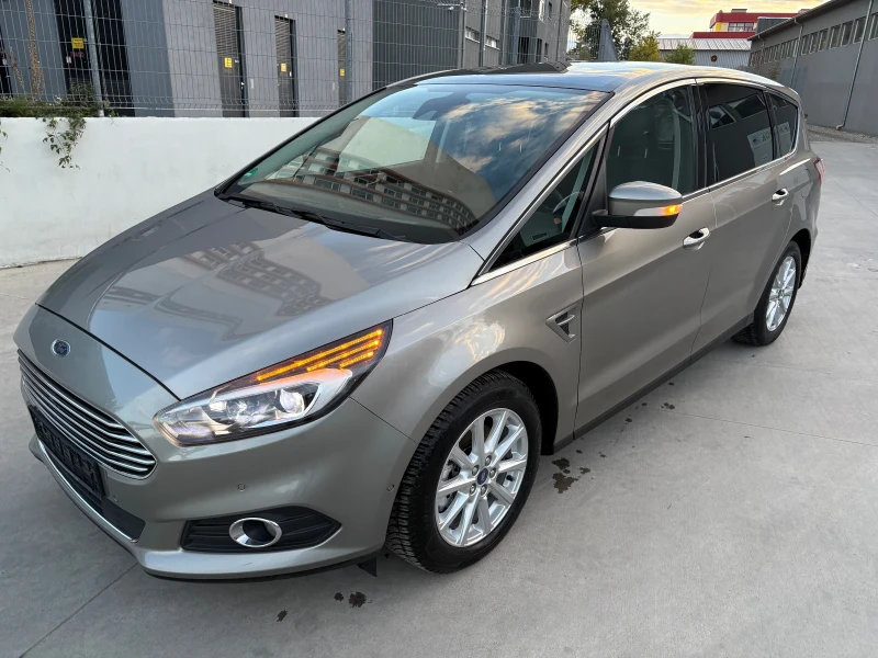 Ford S-Max Titanium 4x4 180kc Euro 6 Automatic 7 места Full, снимка 2 - Автомобили и джипове - 52181636