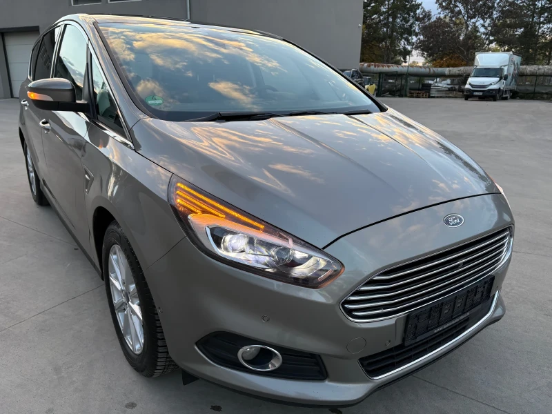Ford S-Max Titanium 4x4 180kc Euro 6 Automatic 7 места Full, снимка 11 - Автомобили и джипове - 52181636