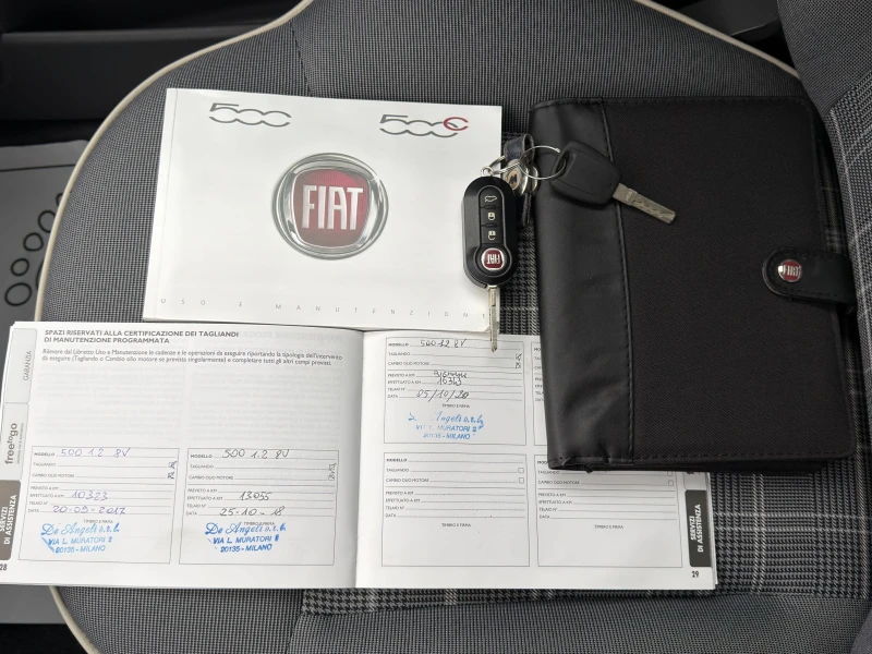 Fiat 500 1.2i A 31km!!! E6B, снимка 15 - Автомобили и джипове - 53120237