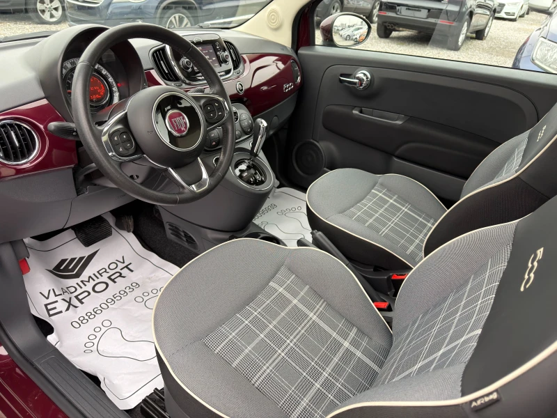 Fiat 500 1.2i A 31km!!! E6B, снимка 6 - Автомобили и джипове - 53120237