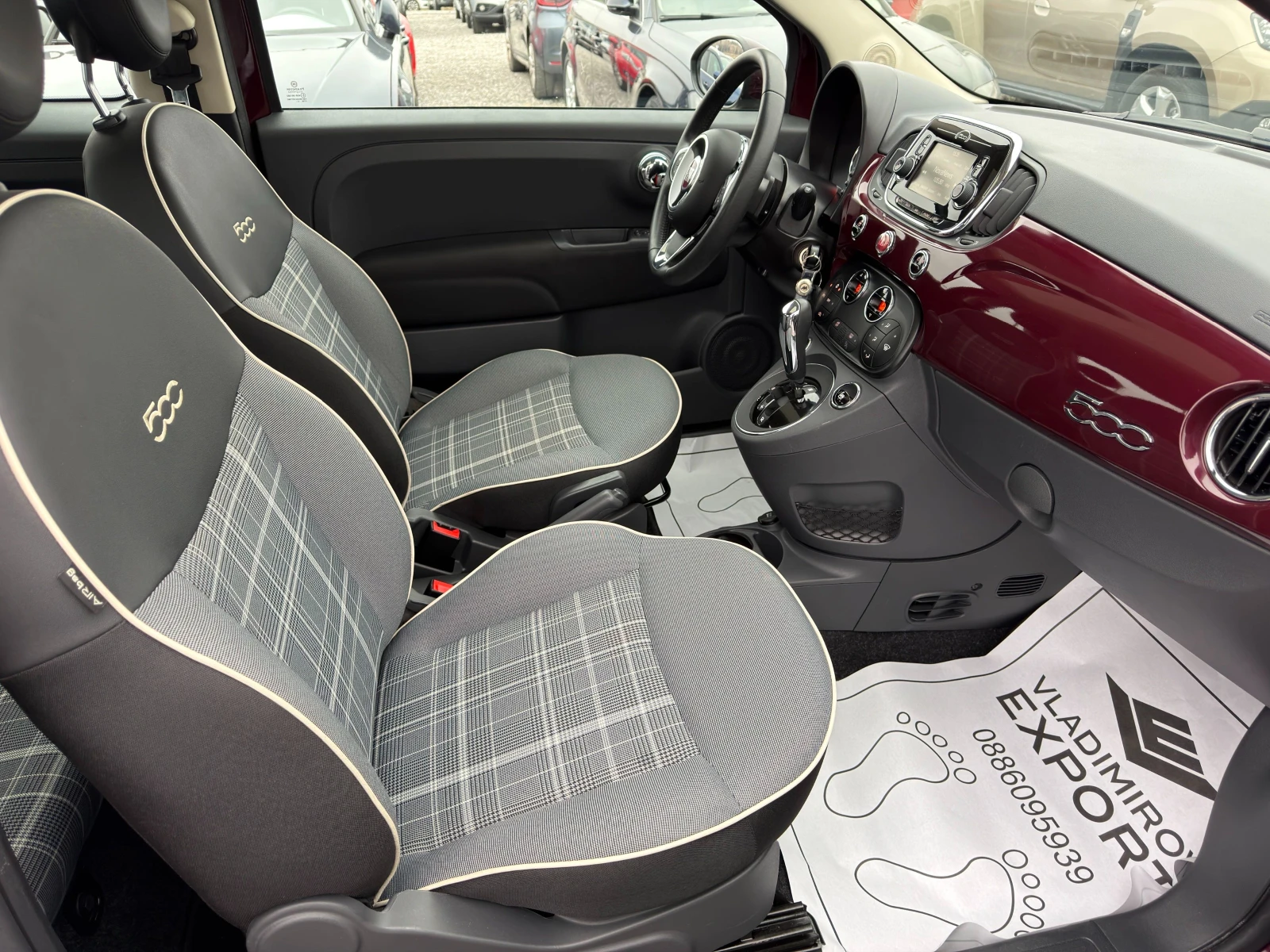 Fiat 500 1.2i A 31km!!! E6B - изображение 8