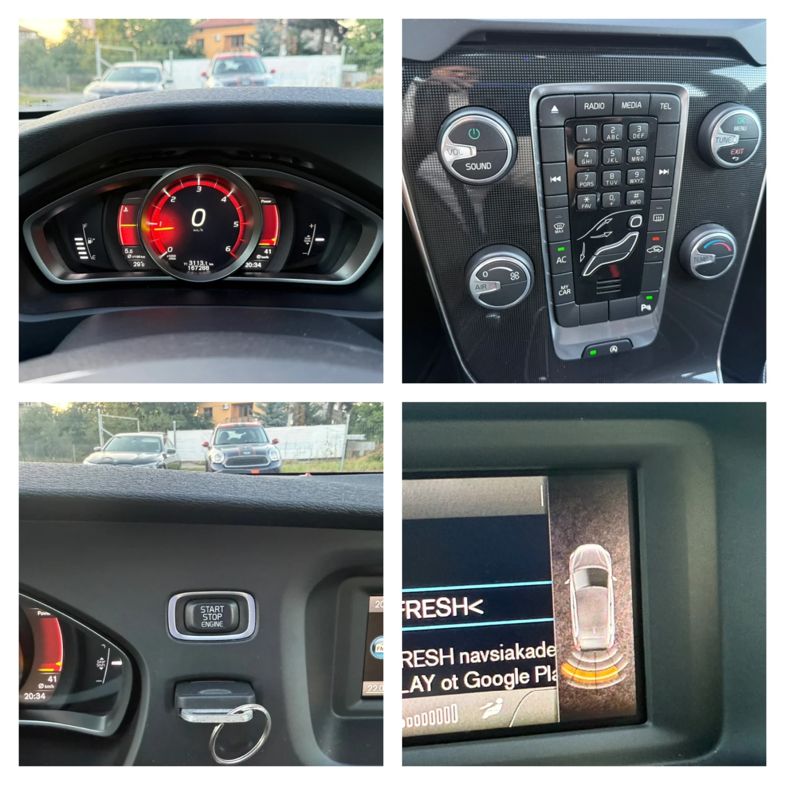 Volvo V40 Facelift 2016�. 2.0D(120hp)Full Led/Navi/Bluetooth | Mobile.bg � ����������� 15