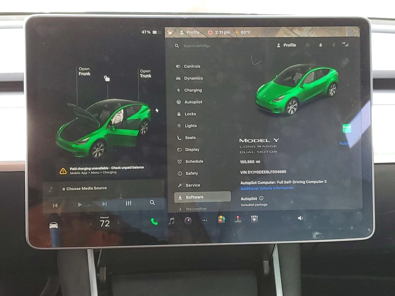 Tesla Model Y Long Range AWD, снимка 9 - Автомобили и джипове - 54152971