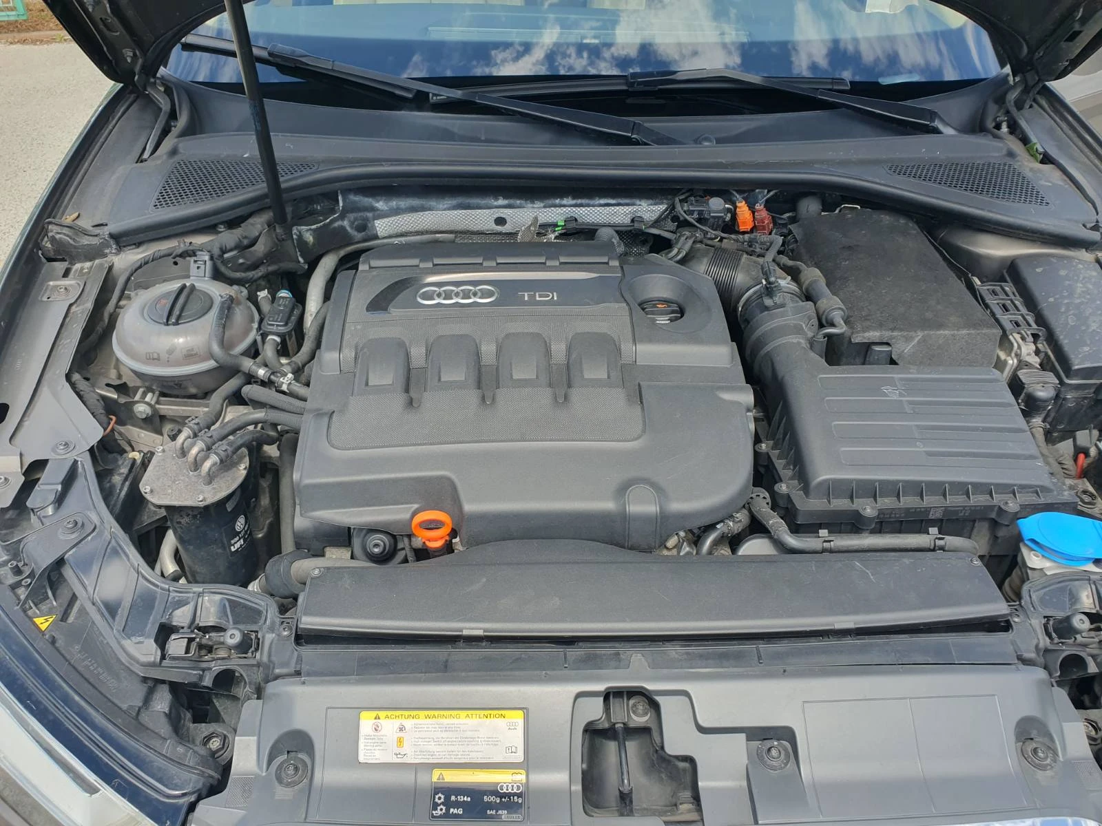 Audi A3 2, 0 TDI , снимка 8 - Автомобили и джипове - 54604122