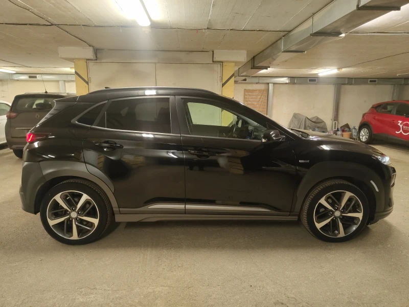 Hyundai Kona 64KWh/Blue link/3 ФАЗНА/SOH100%/Термопомпа/HEADUP, снимка 4 - Автомобили и джипове - 53299666