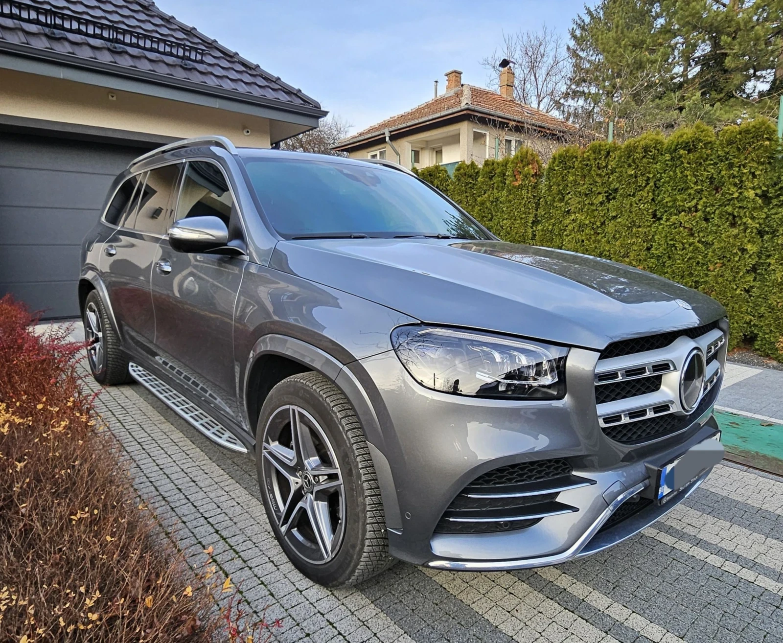 Mercedes-Benz GLS 400 AMG/ 6+ 1/ Масаж/ Обдухване/ Head-up/ Burmester - изображение 2