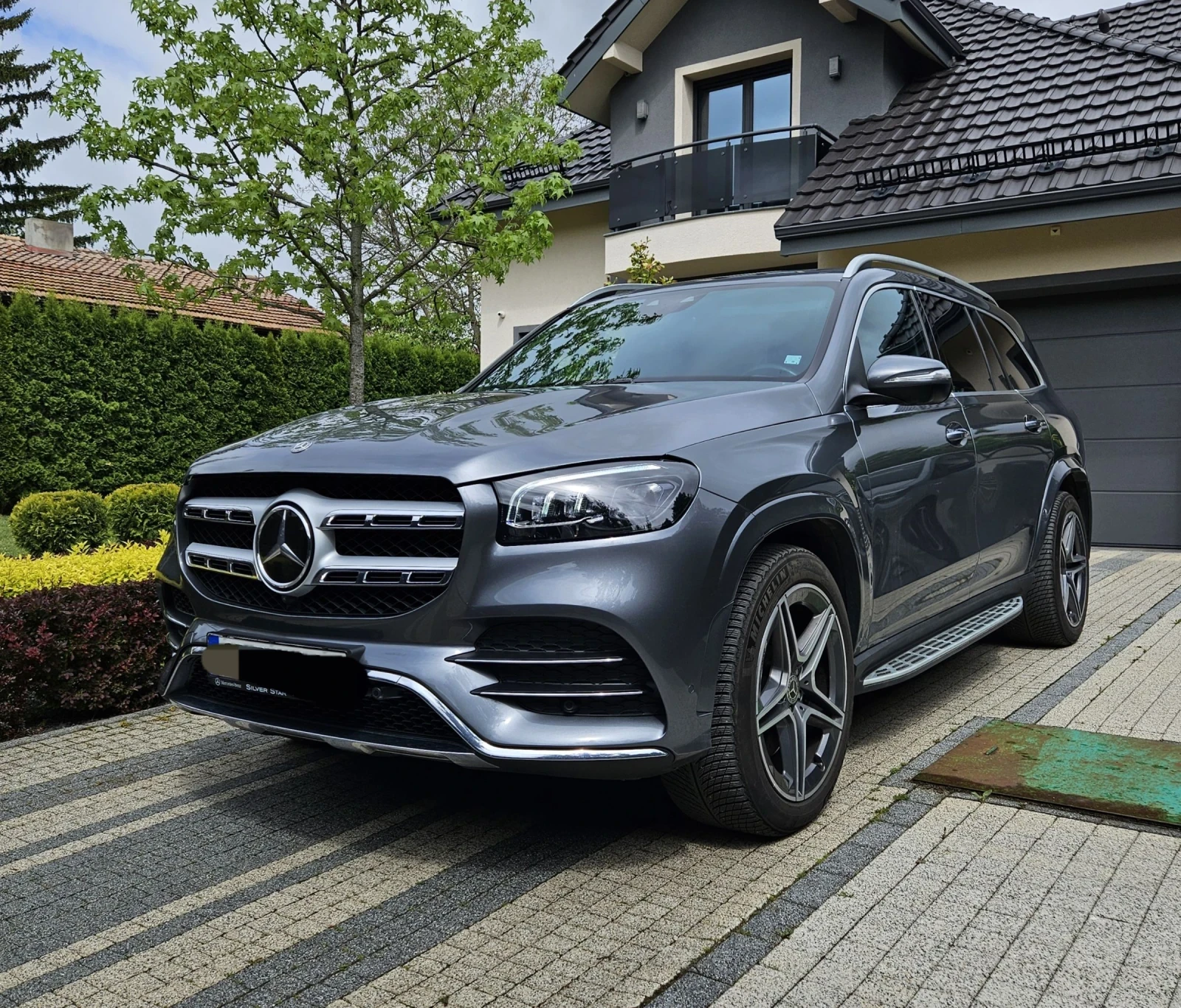Mercedes-Benz GLS 400 AMG/ 6+ 1/ Масаж/ Обдухване/ Head-up/ Burmester