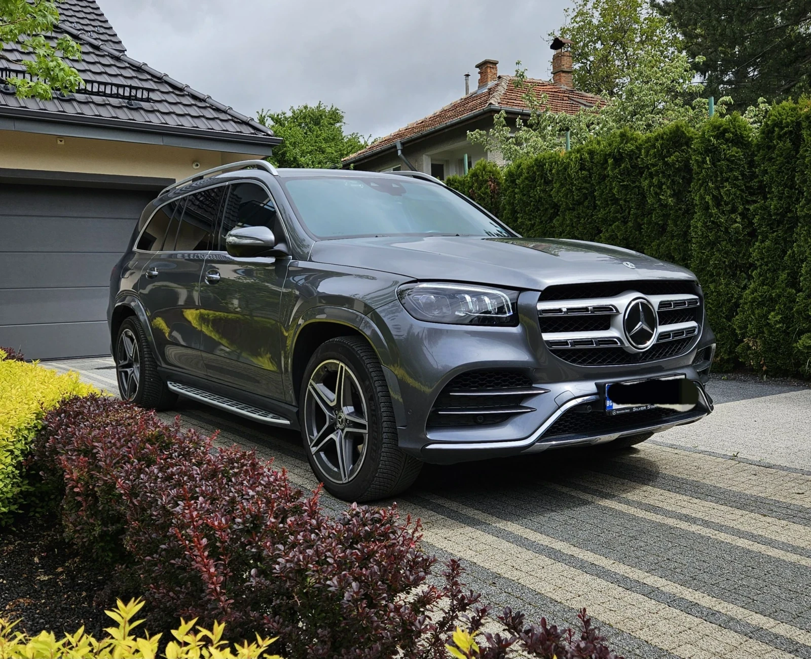 Mercedes-Benz GLS 400 AMG/ 6+ 1/ Масаж/ Обдухване/ Head-up/ Burmester, снимка 2 - Автомобили и джипове - 52744087