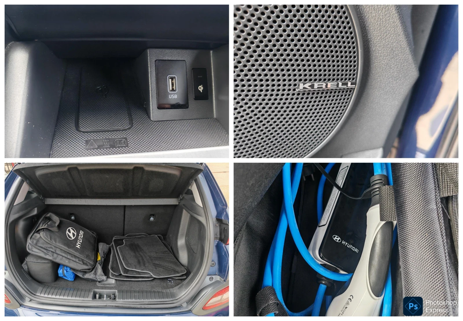 Hyundai Kona 64 kw Premium+ full full SOH 100%, снимка 15 - Автомобили и джипове - 54082255