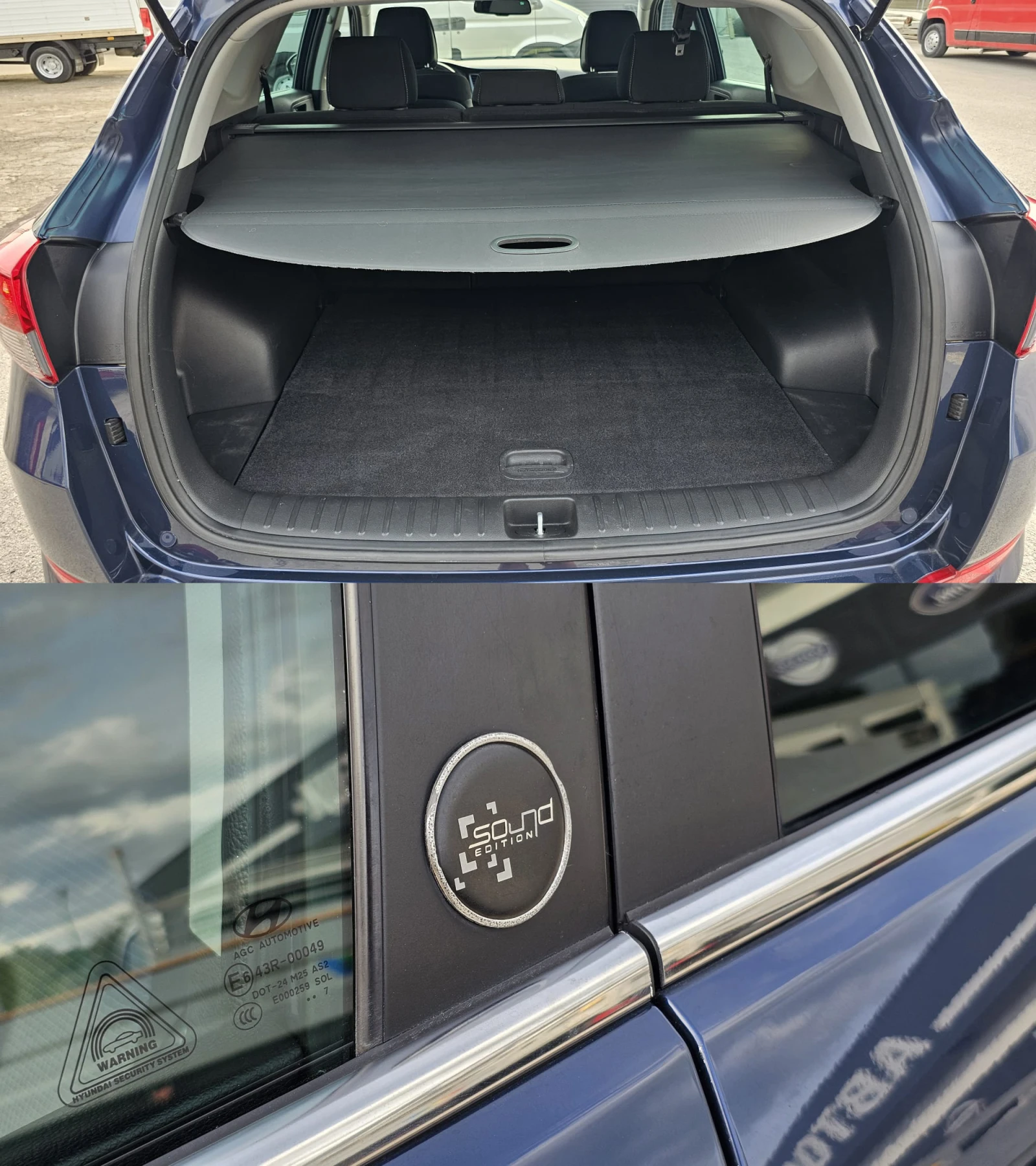 Hyundai Tucson 1.7CRDi 7S IT-Sound Edition-ИСТОРИЯ-ТОП СЪС-ЛИЗИНГ, снимка 14 - Автомобили и джипове - 54780830