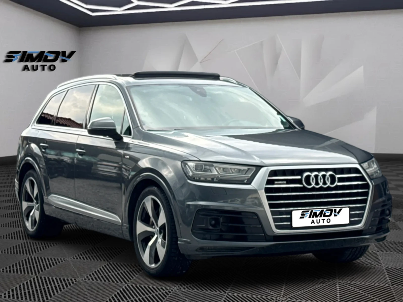 Audi Q7 S-LINE PLUS 6+ 1 3.0TDI 272КС. ДИСТРОНИК ПАНОРАМА , снимка 3 - Автомобили и джипове - 55129781