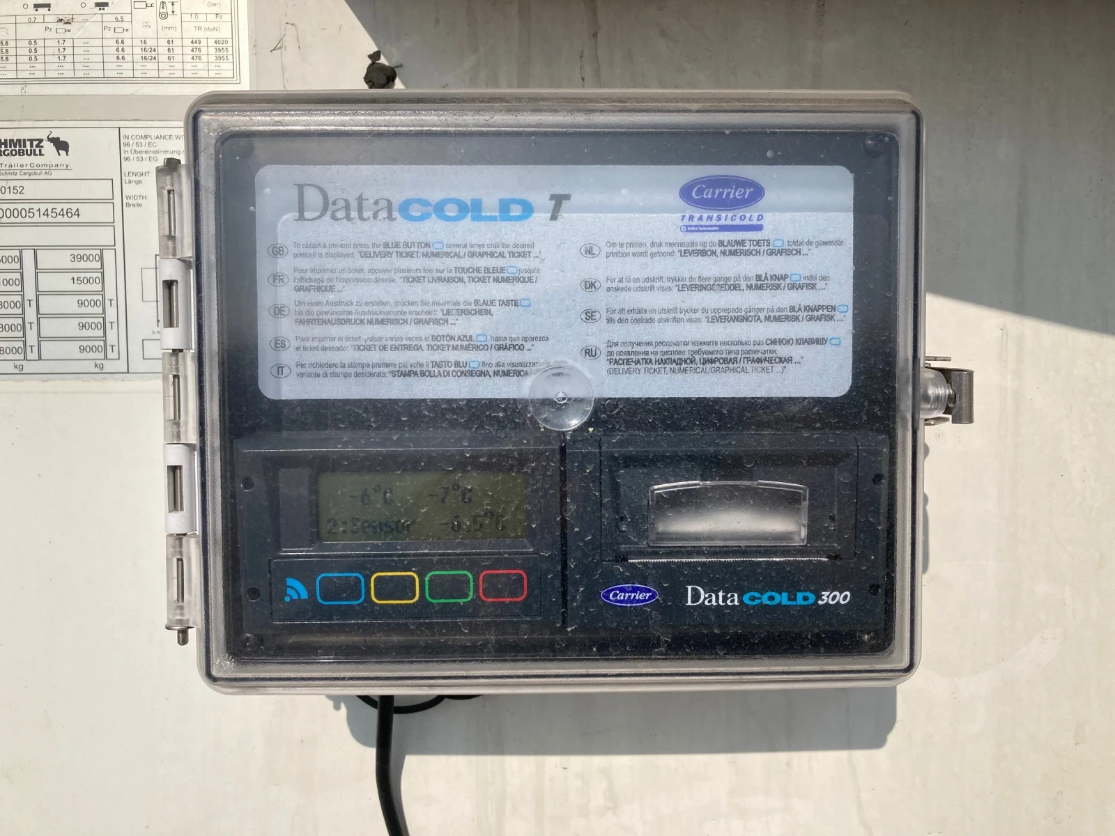 Полуремарке Schmitz Termoking   300 часа Двуредово , снимка 4 - Ремаркета - 54341915