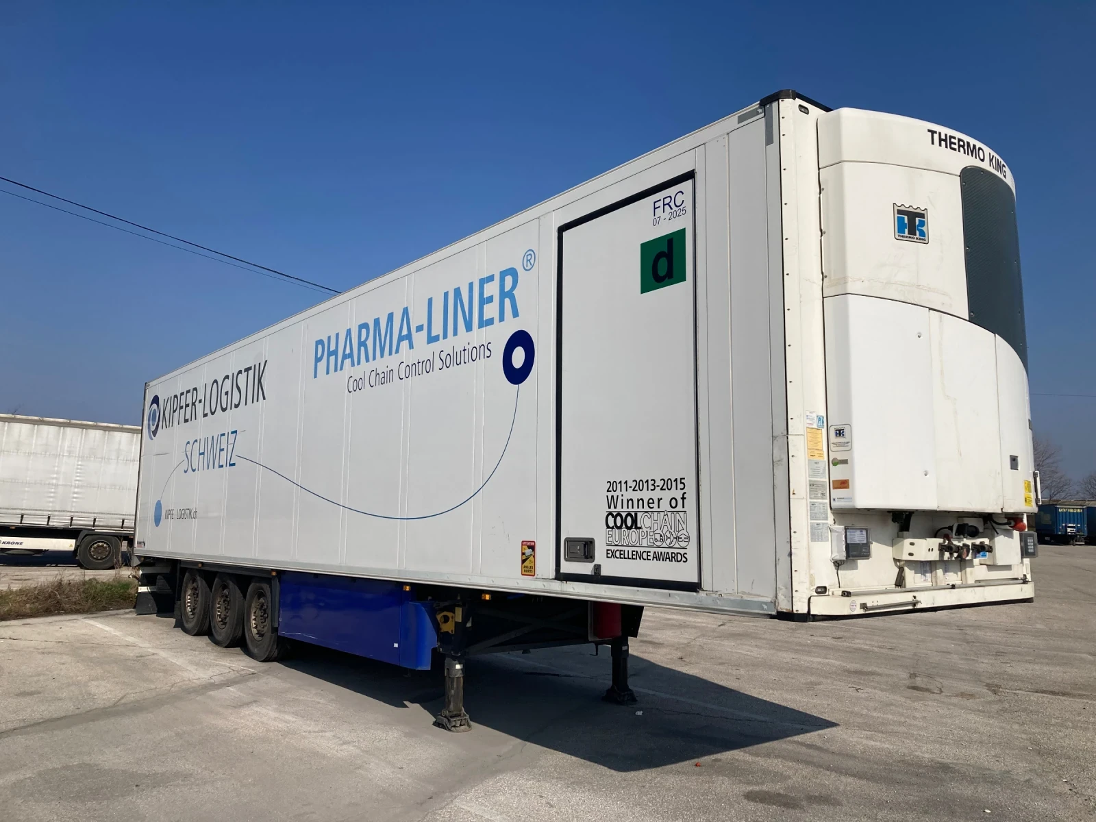 Полуремарке Schmitz Termoking   300 часа Двуредово , снимка 5 - Ремаркета - 54341915