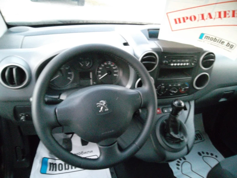 Peugeot Partner 1.6HDI-90 ks, снимка 8 - Автомобили и джипове - 53283005