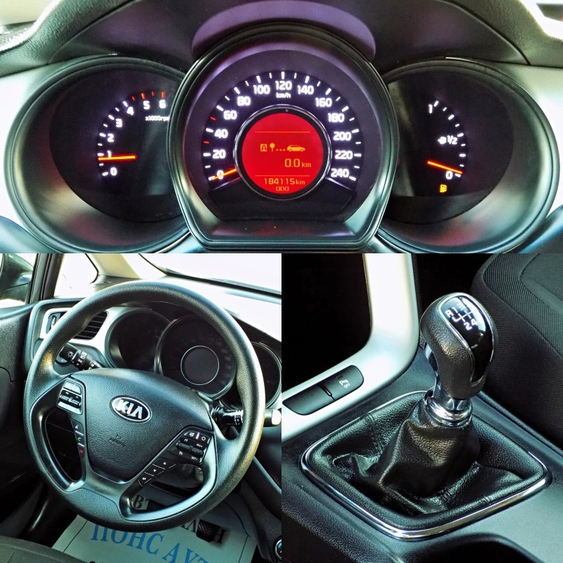 Kia Ceed 1.4CRDi/КЛИМАТРОНИК/NAVi/КАМЕРА/LED/КАТО НОВА, снимка 11 - Автомобили и джипове - 55244878