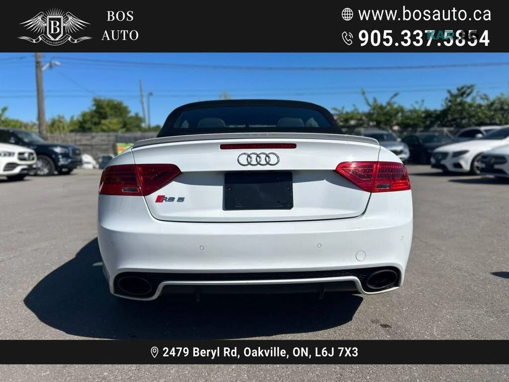 Audi Rs5 Convertible* AвтоКредит* (ЦЕНА ДО БГ), снимка 4 - Автомобили и джипове - 55178945
