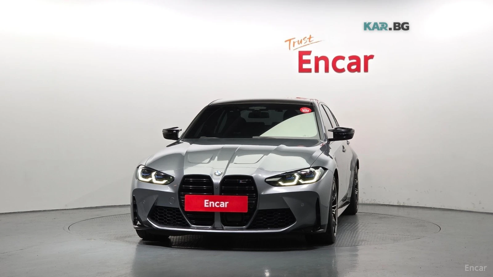 BMW M3 COMPETITION M xDrive* HUD* КОЖА* ОБДУХВ* 360, снимка 3 - Автомобили и джипове - 55295754