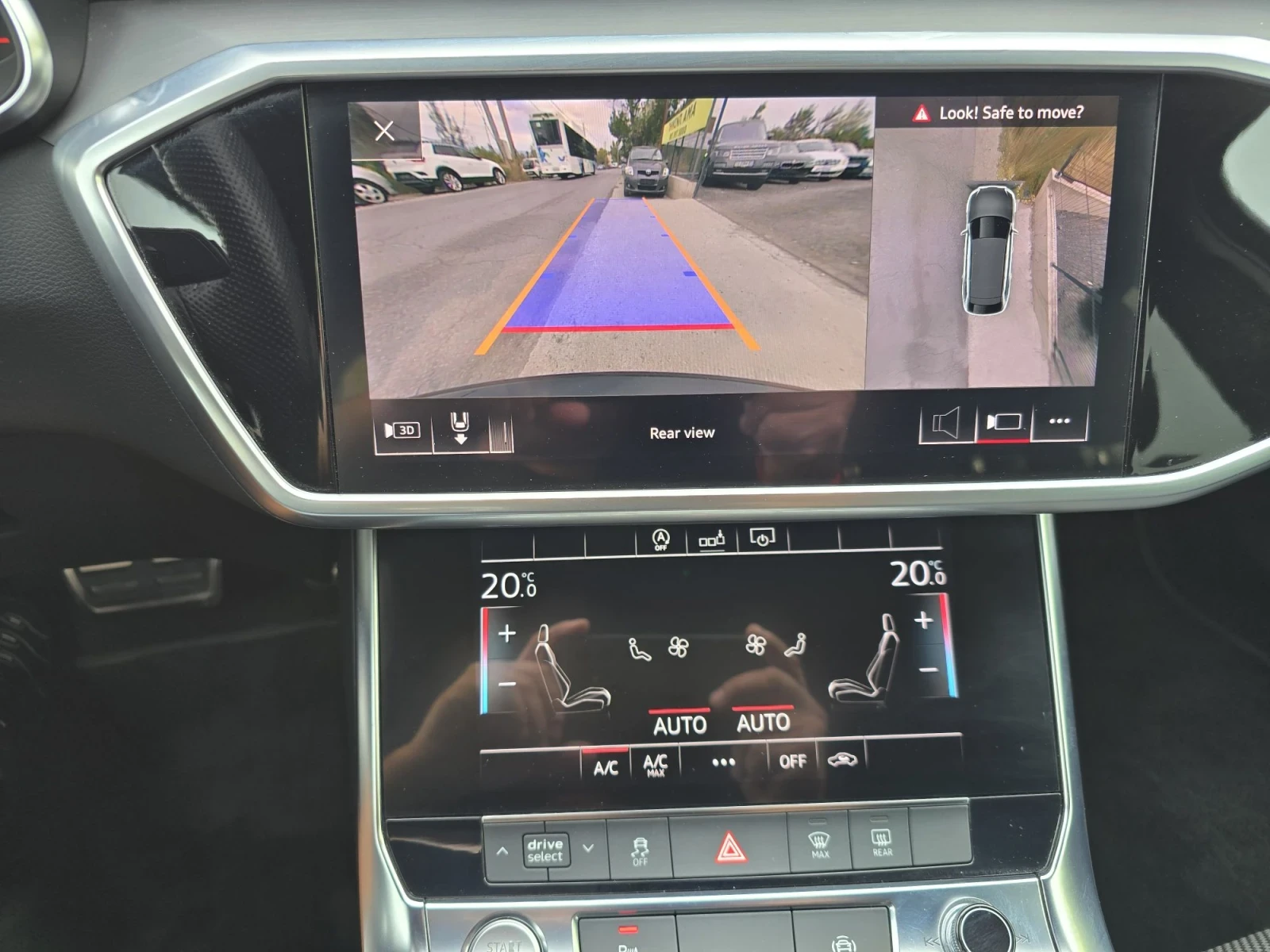 Audi A6 SLINE/CAMERA/MATRIX/20ZOL, снимка 15 - Автомобили и джипове - 56222401