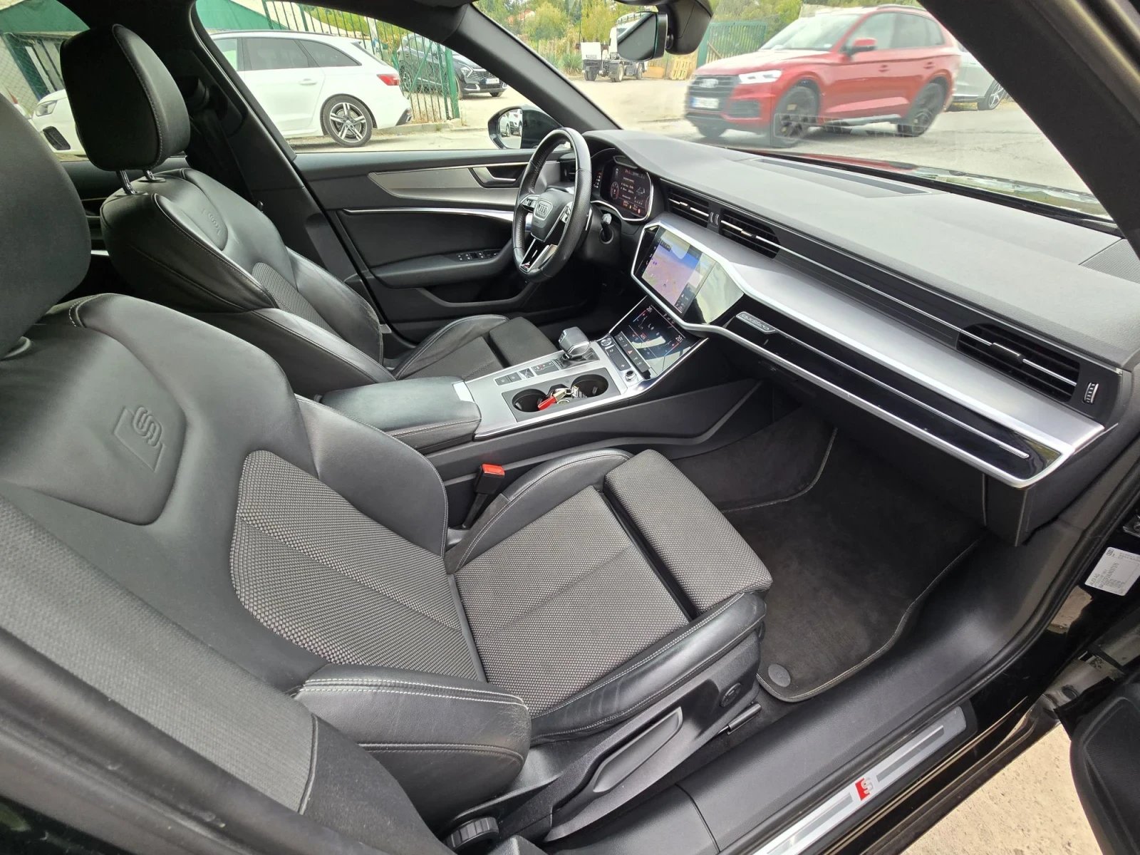 Audi A6 SLINE/CAMERA/MATRIX/20ZOL, снимка 12 - Автомобили и джипове - 56222401
