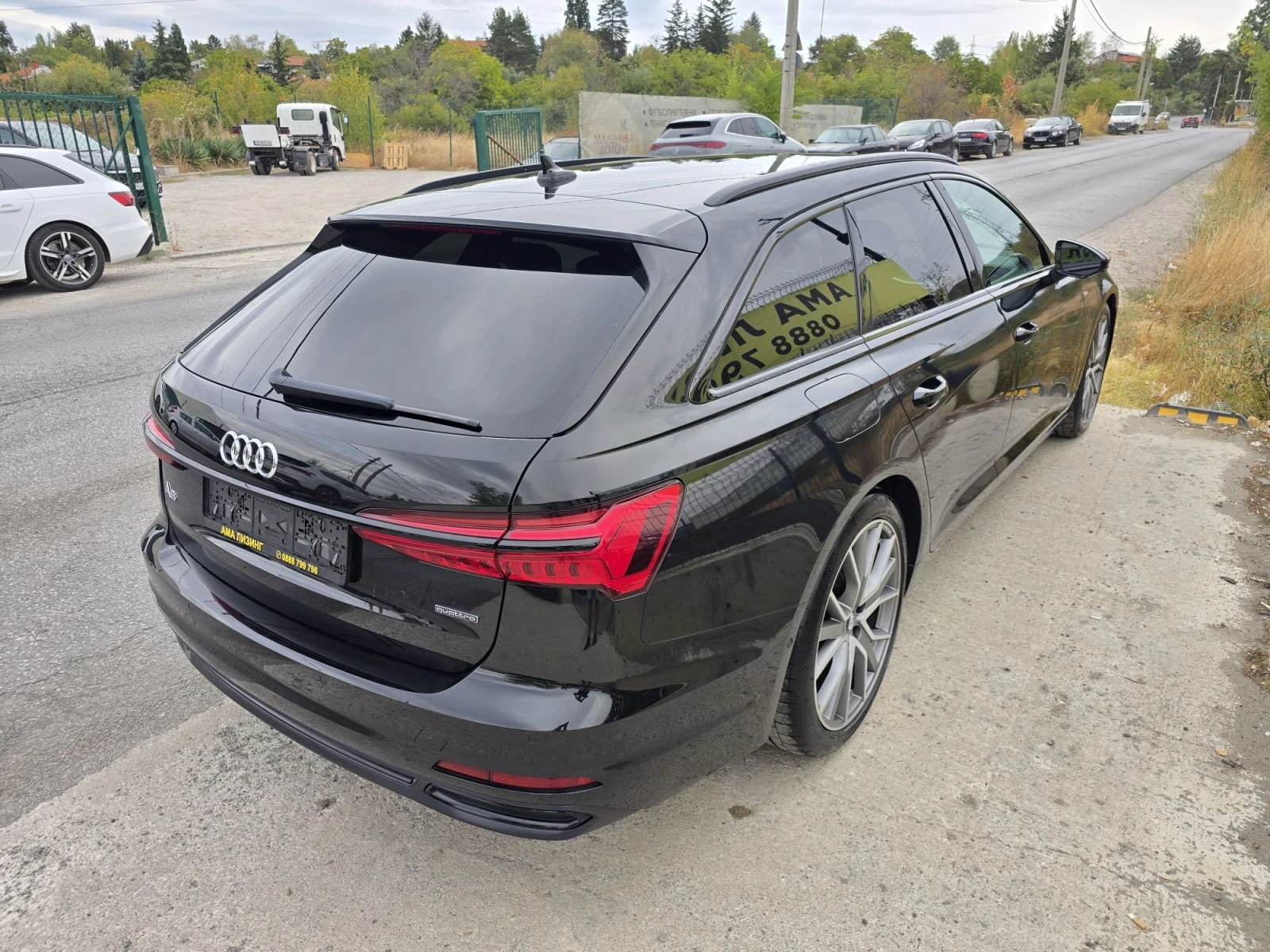 Audi A6 SLINE/CAMERA/MATRIX/20ZOL, снимка 4 - Автомобили и джипове - 56222401