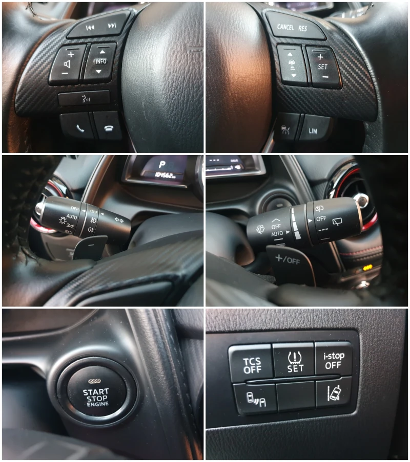 Mazda CX-3 2.0i АВТОМАТИК 4x4 КАМЕРА NAVI LED, снимка 12 - Автомобили и джипове - 48557380