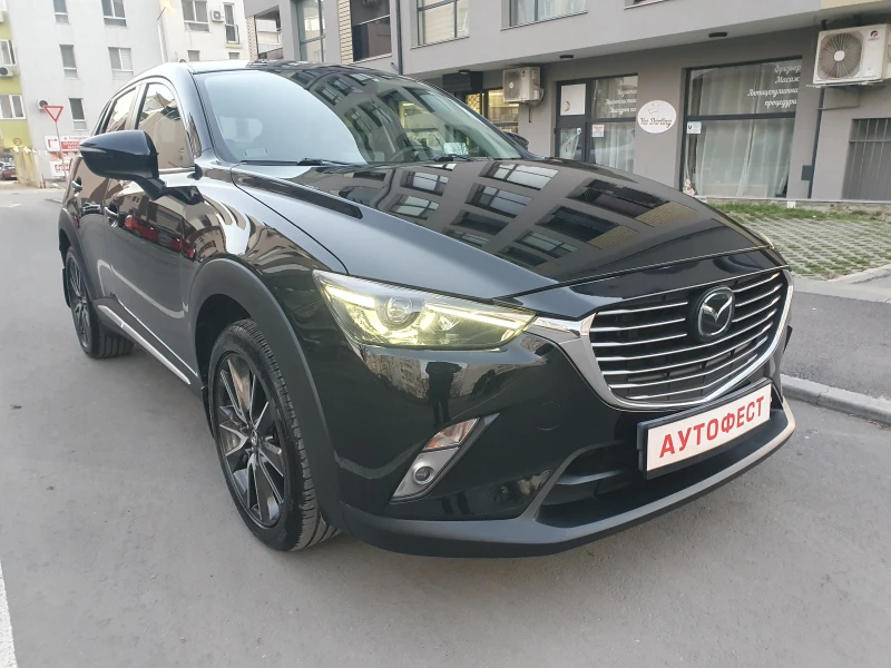 Mazda CX-3 2.0i АВТОМАТИК 4x4 КАМЕРА NAVI LED, снимка 4 - Автомобили и джипове - 48557380