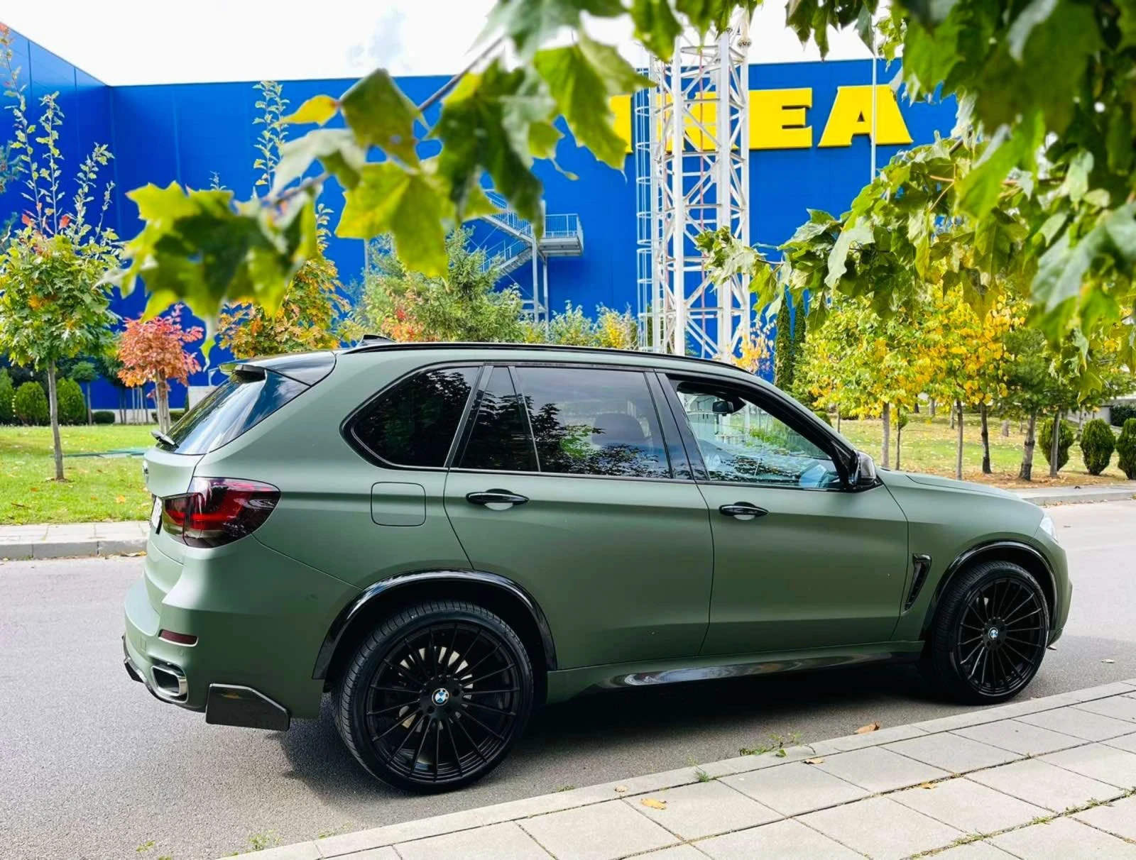 BMW X5 M-pack, 4.0d, панорама, 8ZF, head up - изображение 2