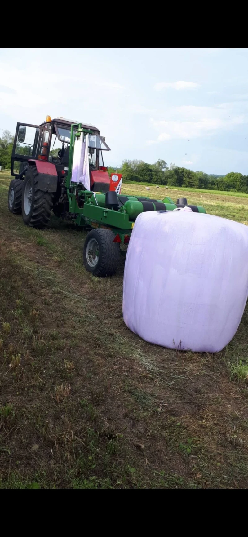 Балировачка John Deere PRONAR Z245 Фолираща машина, снимка 3 - Селскостопанска техника - 52327020