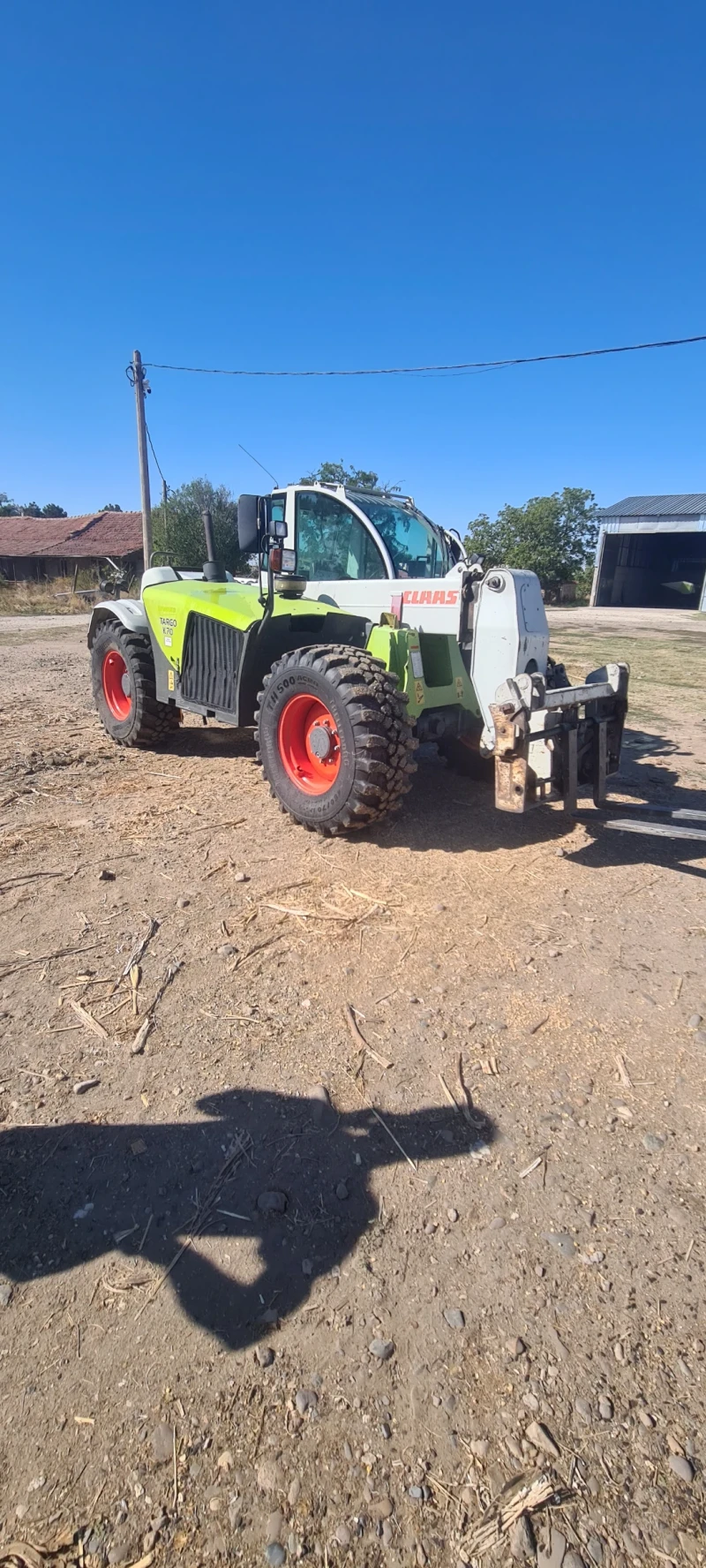 Телескопичен товарач Claas, снимка 7 - Селскостопанска техника - 52741769