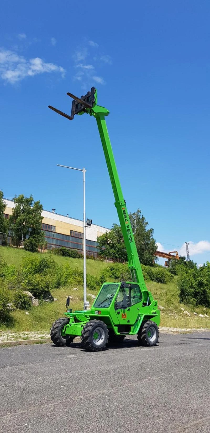 Телескопичен товарач Merlo P 60.10   4x4x4 - изображение 7