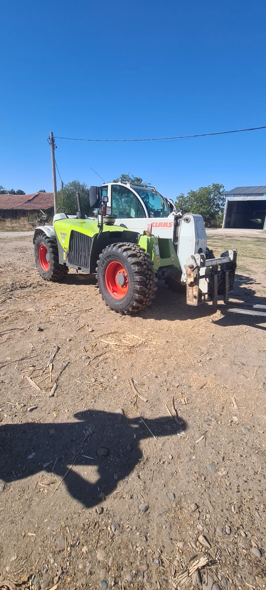 Телескопичен товарач Claas  - изображение 7